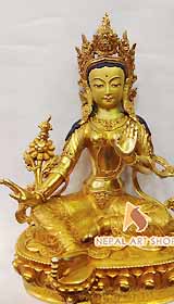 Twenty One Taras, 21 Tara Statue Wholesale Price, 21 Tara Statue Retail Price,
    Gold Plated 21 Tara Statues, Copper Statue, 21 Tara Statue Set for Sale