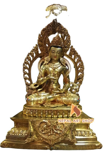 Vajrasattva Statue, Handmade in Nepal, Nepal Art Shop