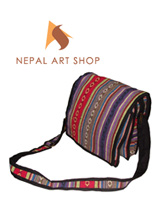 cotton sling bags, cotton sling crossbody bag, cotton sling bags supplier, cotton boho bags made in Nepal, Nepal cotton bags wholesaler