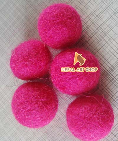 Felting wool balls and rugs projects, wool felt balls, felt wool rugs, wet felting, pom poms, nepal, wholesale, felt pom, diy felt, nepal, fair trade, felted wool, round rugs, pom pom