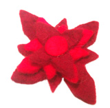 brooches, handmade felt brooches, Felt hair clip, Felt craft brooches, Felt flower brooches