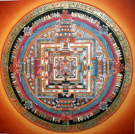 Kalchakra Mandala Thangka, Kalchakra Mandala Painting, buddhist kalachakra mandala, man dala, buddha painting, mandala art