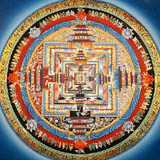 buddha tibetan art, tibetan painting, om mandala, red mandalas, buddhist wall hangings, Kalchakra thangka, mandala thangka