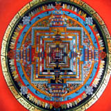 buddha mandala art, tibetan thangka painting, kalachakra buddhism, mandala thangka
