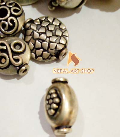 Metal beads for jewelry, handmade metal beads, metal beads and charms, handmade silver beads, solid brass beads, vintage metal beads,
beads for jewelry making