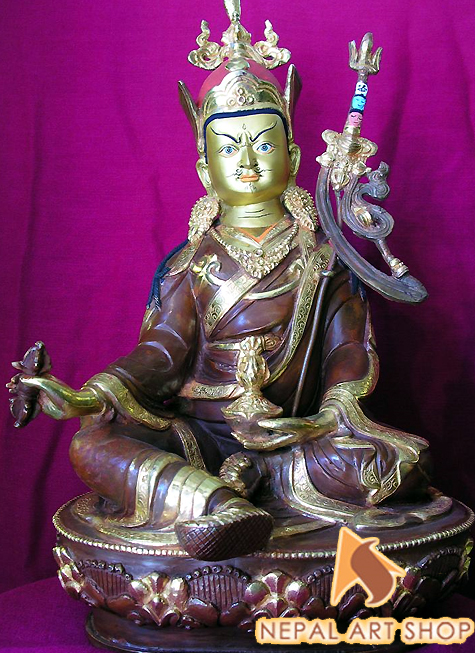 Padmasambhava Statues, Guru Rinpoche Statues, padmasambhava guru rinpoche, Padmasambhava Statue, Made in Nepal, Vajra Guru mantra, Buddhist God Padmasambhava