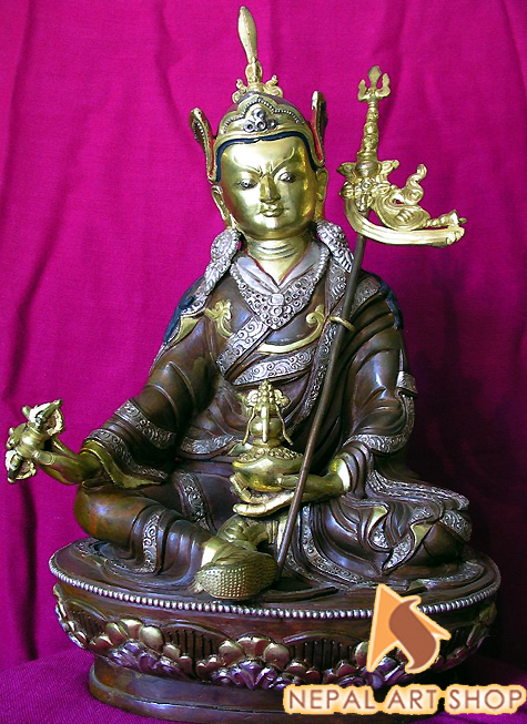 Padmasambhava Statues, Guru Rinpoche Statues, padmasambhava guru rinpoche, Padmasambhava Statue, Made in Nepal, Vajra Guru mantra, Buddhist God Padmasambhava