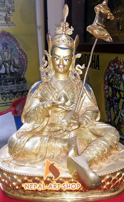 Padmasambhava Statues, Guru Rinpoche Statues, padmasambhava guru rinpoche, Padmasambhava Statue, Made in Nepal, Vajra Guru mantra, Buddhist God Padmasambhava