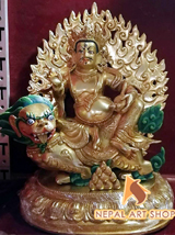 Padmasambhava Statue, Guru Mantra, Tibetan Buddhist Statue, Guru Rinpoche handmade statue,
Vajra Guru mantra, Guru Padmasambhava Statue for Sale,  Guru Mantra, Nepali Statue