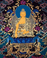 shakyamuni buddha thangka, buddha art, buddha painting, mandala painting, buddha life