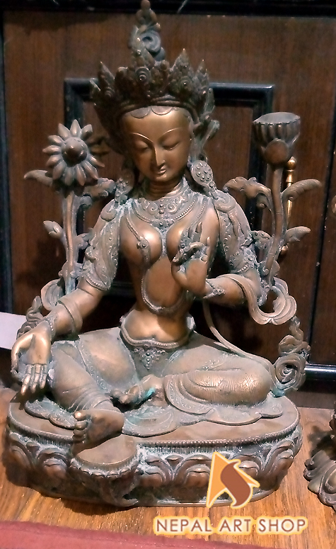 Goddess Tara, White Tara, Green Tara, Tara sculptures, Tara Figure, Tara Statues, Tibetan Tara Statue,  handmade statue in Nepal,
Tara statue in nepal, Statue Wholesale Exporter made in Nepal