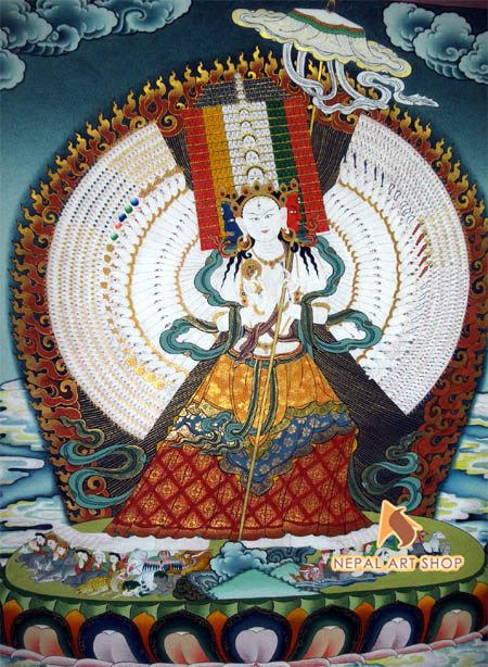 Dukhar Thangka, Dukhar Thangka Painting, Thangka Painting, Nepal Art Shop, Traditional Art, Modern Art