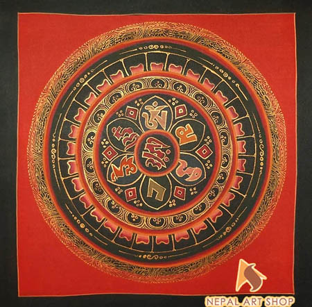 Tibetan Mandala Painting, Nepal Art Shop, Buy Painting Online, Traditional Painting, Modern Painting