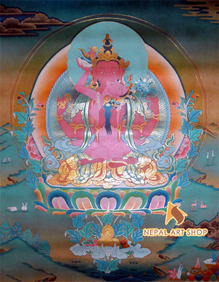 Nepal Art Shop, Tibetan Buddhism Thangka Paintings, Thangka Paintings, Tibetan Art, Traditional Art, Authentic Art, Artwork