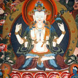 Portrait Thangka Painting, tibetan thangka, Buddha portrait thangka, paintings, Buddhism, thangka, thanka, tibetan buddhist, tanka,  
paintings store