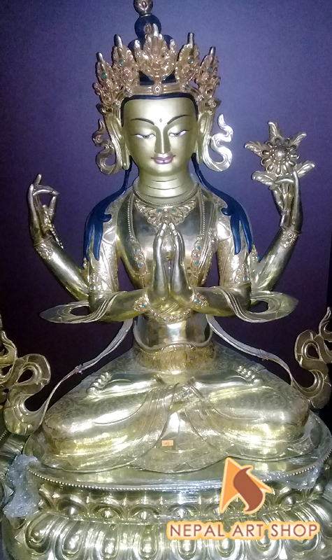 Vajrasattva Statue, Copper Vajrasatwa Statue Made in Nepal, Vajrasattva Sculptures, Vajrasattva Statue wholesale,
Mahayana, Mantrayana, Vajrayana Buddhist, Old bronze Nepali Vajrasattva statue, Vajrasattva Statue retail price