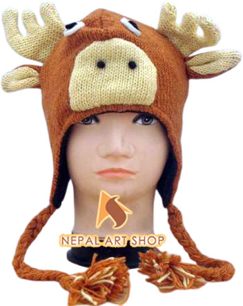 knitted woollen hats, nepali woolen cap, wool clothing from nepal,
monkey cap nepal, woolen cap price in nepal