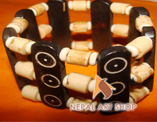 Yak Bone Bracelets, Hand Carved Bone Bracelets, real bone bracelet, horn bracelet, skeleton bracelet