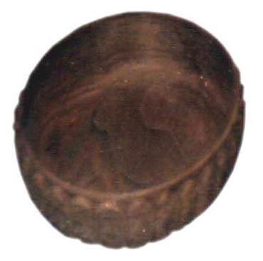 Walnut Bowl, Hand Carved walnut Bowl, Walnut Fruit Bowl, Walnut Tray Round
