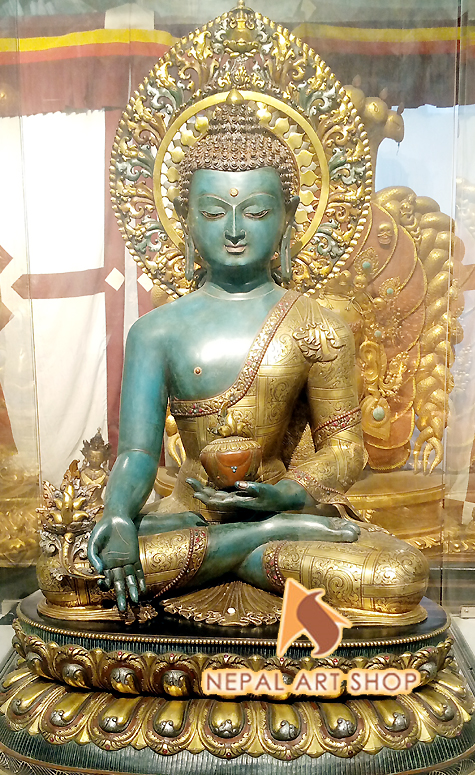 Shakyamuni Buddha Statue, Buddha Sculpture, handmade statue Himalya