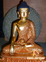 Handmade Buddha Statue, Shakyamuni buddha, Meditating Buddha Statue, buddha sculpture, Buddhism