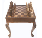 walnut carving living room coffee table, chess table furnitures, center table, 
walnut wood