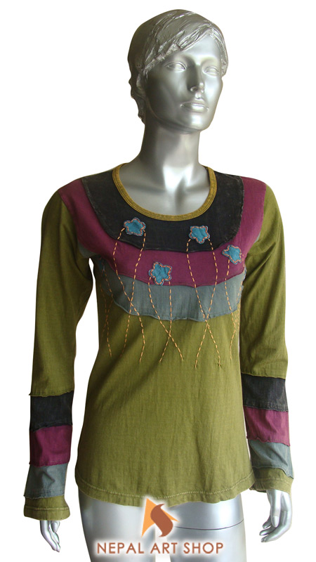 
Nepal clothing Shirt, Sleeve Shirts, Nepal fair trade clothing, Himalayan Clothing, 
Kathmandu clothing, nepal clothing store