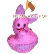 Felt keyring, Felt craft, felt wool keyring, felt craft keyrings, Nepal felt craft