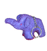 Felt keyring, Felt craft, felt wool keyring, felt craft keyrings, Nepal felt craft