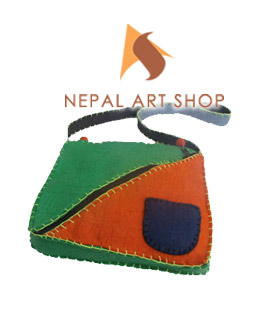 Felted Bag, Felt wool Bag, Tote Bags, Crossbody Bags, felt in nepal, felt and yarn, felt ball, felt industry, Nepal felt products