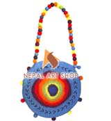 felt craft bags, handmade felt bags, felt in nepal, felt and yarn, felt ball, felt industry, Nepal felt products