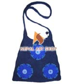 felt craft bags, handmade felt bags, felt in nepal, felt and yarn, felt ball, felt industry, Nepal felt products