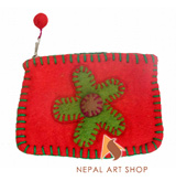 felt purses, felt craft, handbag, purse, Nepal felt purses, felt products