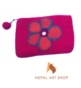 felt purses, felt craft, handbag, purse, Nepal felt purses, felt products