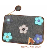 felt purses, felt craft, handbag, purse, Nepal felt purses, felt products