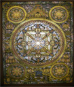 Panchabuddha mandala thangka art, buddha mandala, thangka, mandala thangka art