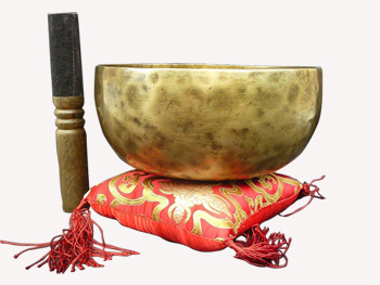 14inch kesoto Heavy Duty Sponge Padded Singing Bowl Case Holder for Tibetan Nepal Buddhism Buddhist Sound Bowls Storage 