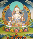 Vajrasatwa thangka art, vajrasatwa, Tibetan Thangka