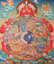 Wheel Of Life Thangka Mandala wheel of life, tibetan buddhism, art buddha, painting mandala, buddha life, buddhism wheel