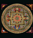 Yamaha Mandala Thangka Art, Yamaha, Thangka, Mandala, Art