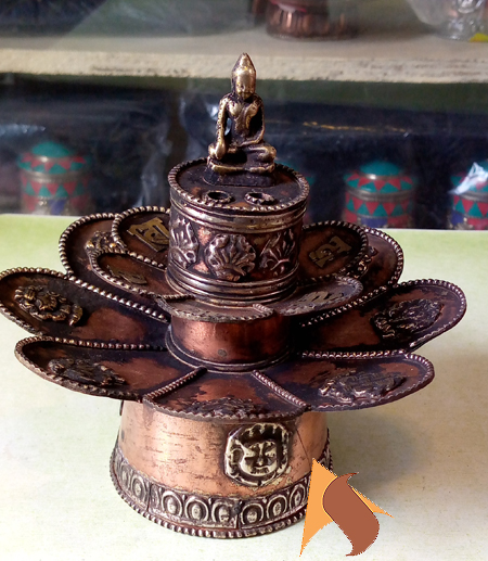 buddhist incense burner, 
cool insense burners, Incense burner DIY craft, perfume burner, 
images of incense burner, Nepal made incense burner