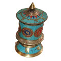 Prayer Wheel, Tibetan craft, Nepal Prayer Beads, Buddhist Ritual crafts, Prayer Flags, Tingsha, Bell, Conch Shell