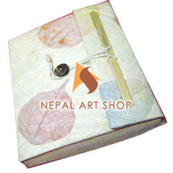 Lokta paper notebook, Nepali lokta paper notebook, handmade lokta paper notebook from Nepal, Nepal made lokta paper notebook, lokta paper products handmade in Nepal