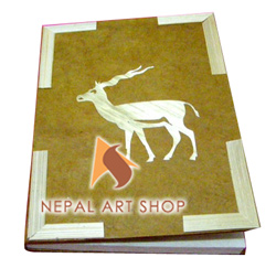 Lokta paper notebook, Nepali lokta paper notebook, handmade lokta paper notebook from Nepal, Nepal made lokta paper notebook, lokta paper products handmade in Nepal