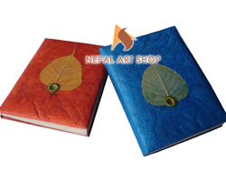 Lokta paper notebook, Nepali lokta paper notebook, handmade lokta paper notebook from Nepal, Nepal made lokta paper notebook, lokta paper products handmade in Nepal