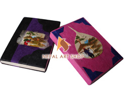 lokta paper note book, Nepal handmade paper notebook, Nepal paper products