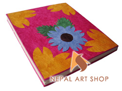 lokta paper note book, Nepal handmade paper notebook, Nepal paper products