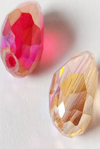 Faceted Glass Beads faceted rondelle beads Faceted Glass Beads, faceted rondelle beads, porcelain beads, faceted rondelle crystal glass beads, clear beads, clear faceted beads, recycled glass beads