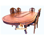 living room,
dark walnut, wood, table, oak, next, dining room, dining table, hand carved walnut furnitures