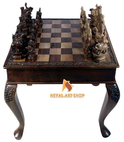 hand carved living room tables, kashmiri walnut,
wood carving, furniture, modern tables designs